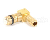 63709 Perlick Fitting, Elbow,Gas,Barbed,1/4