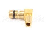 63709 Perlick Fitting, Elbow,Gas,Barbed,1/4