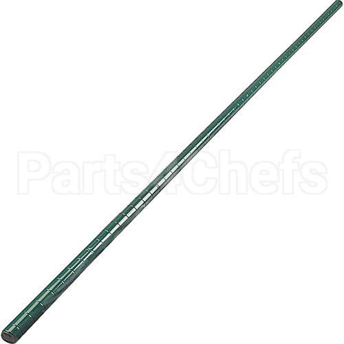 63UPK3 Compatible Intermetro Post, Caster, 63", Epoxy, Metro