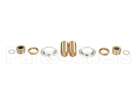 64238 Fisher Close Nipple 1/2 Brs 2Ea