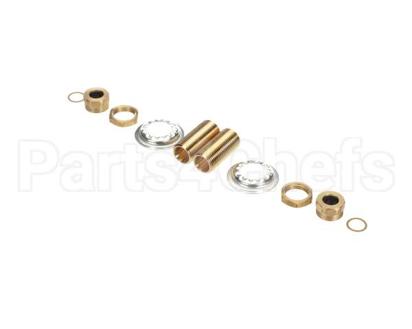 64238 Fisher Close Nipple 1/2 Brs 2Ea