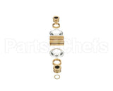 64238 Fisher Close Nipple 1/2 Brs 2Ea