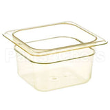 64HP-150 Compatible Cambro 1/6 High Heat Food Pan Amber