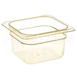 64HP Compatible Cambro 1/6 High Heat Food Pan Amber