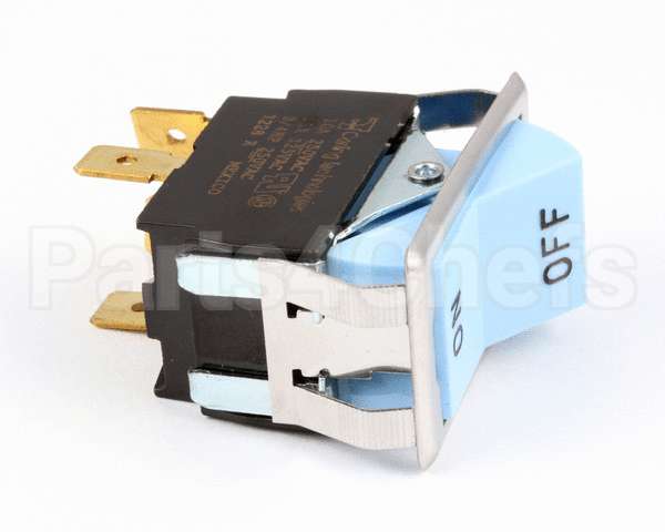 6500 Blodgett Switch, Rocker, Dpst, Blue