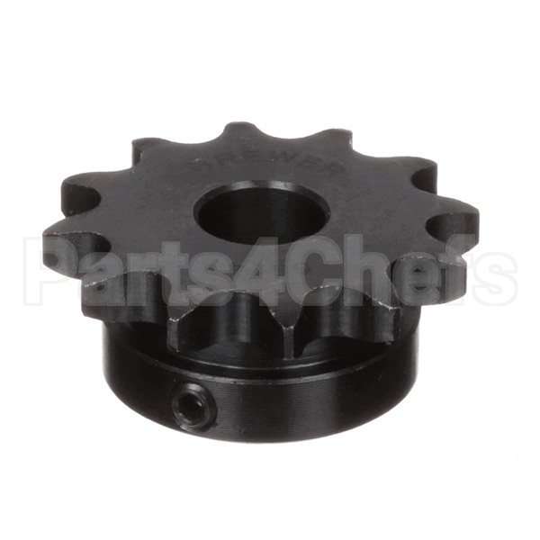65141 Compatible Middleby Sprocket, #40 12T 5/8 Bo Re
