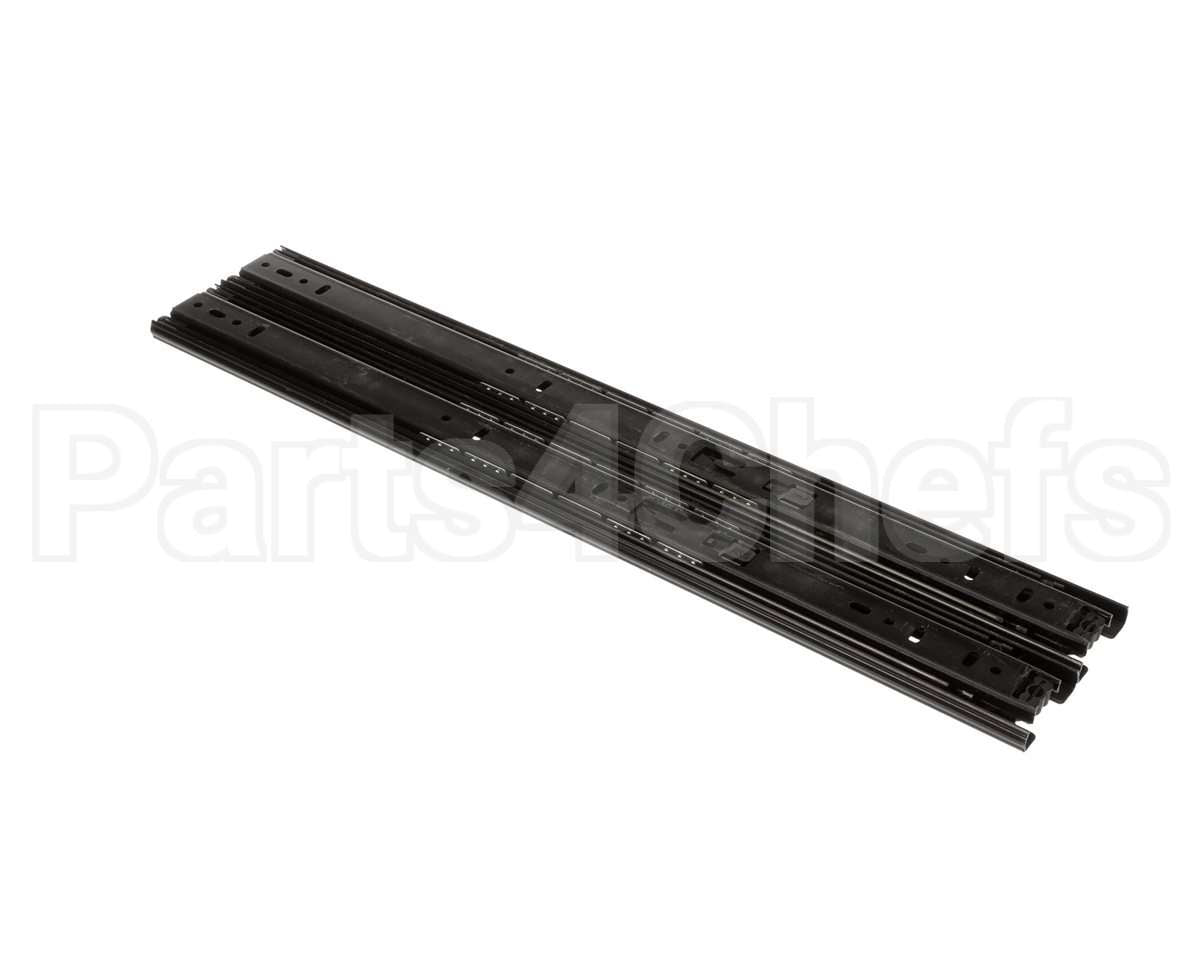 65286 Perlick Slides,Drawer,Pair,Blk Hhc