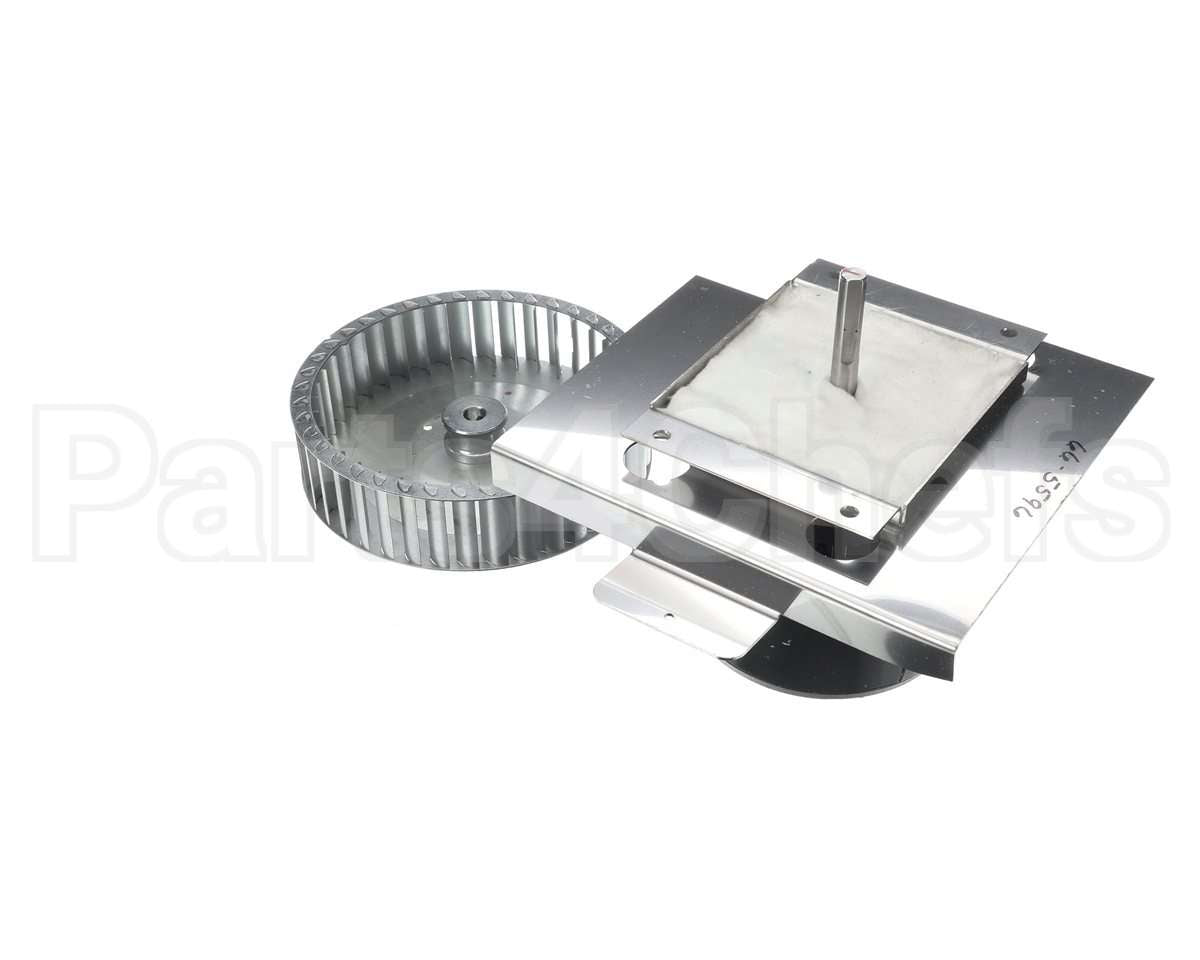 66-5596 Nu-Vu Assy,Motor,1/3Hpdv,Short,8"Cag
