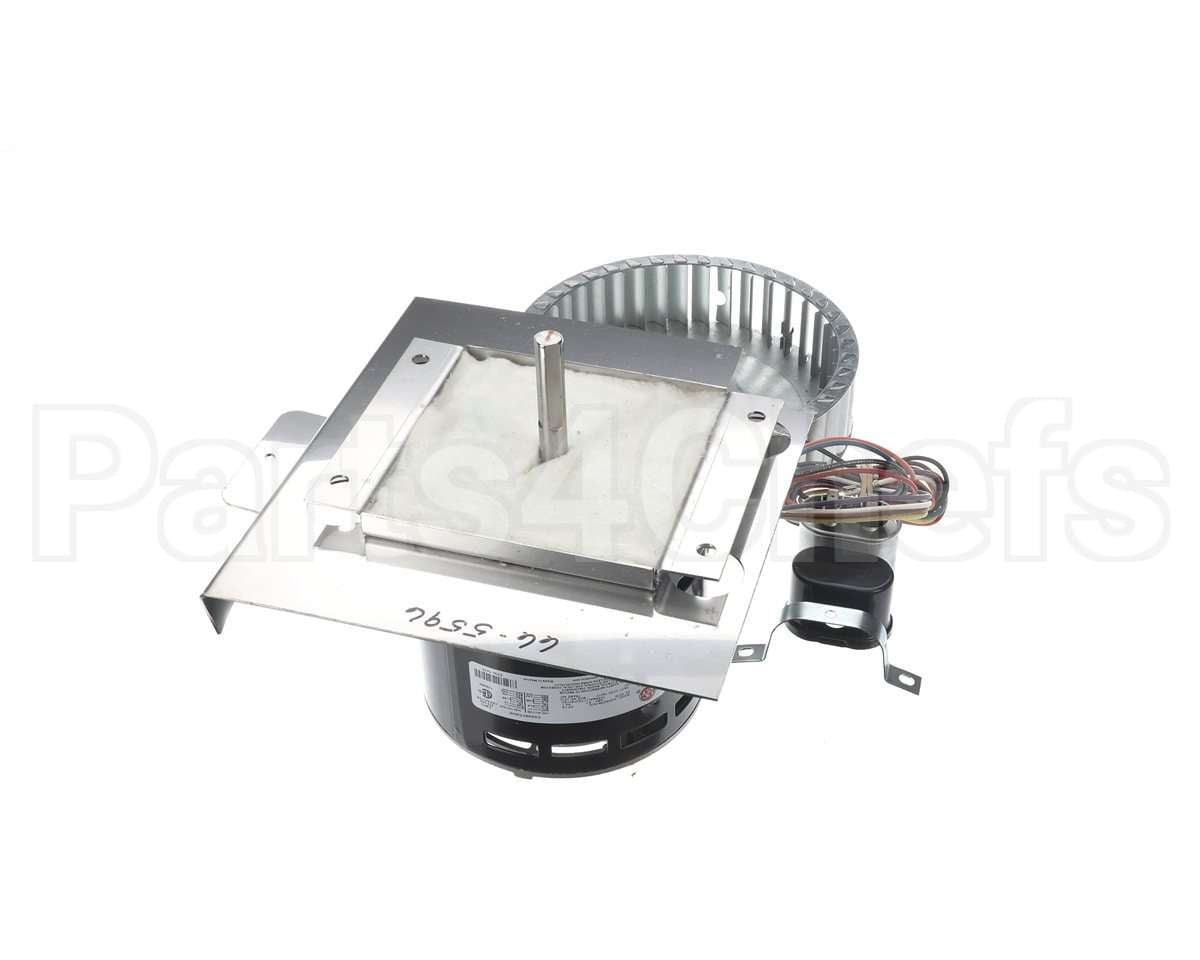 66-5596 Nu-Vu Assy,Motor,1/3Hpdv,Short,8"Cag