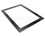 66238-1R Perlick Door, Glass Overlay Panel, Blk