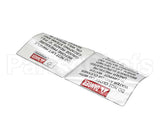 66444 Henny Penny Label-Operational Hazards