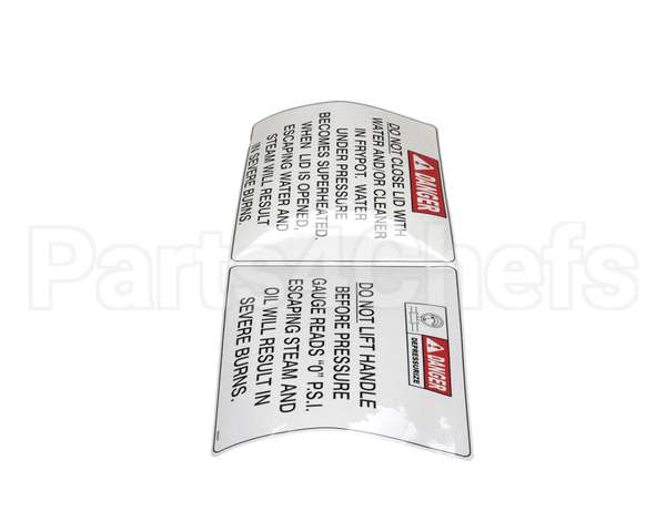 66444 Henny Penny Label-Operational Hazards