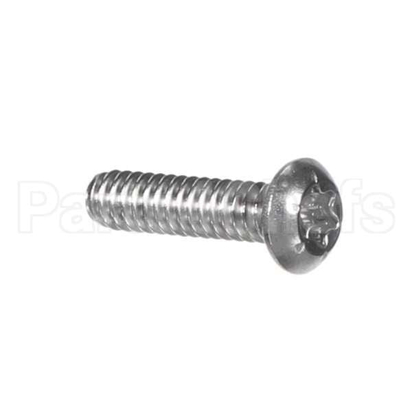 6654 Compatible Blickman Screw, 10-24 X 3/4Bh Tor X Secu