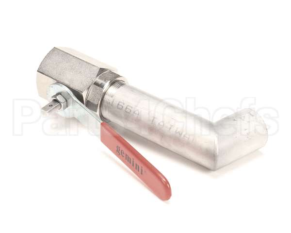 66553 Henny Penny Weld Assembly-290/590 Drain Valve
