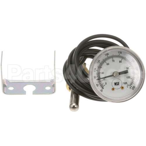 6685-200-02-10 Compatible Jackson Gauge, Temperature - 20-220, Palnut Rear