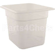 66PP-190 Compatible Cambro Pan 1/6 X 6 Plastic Semi-Clear