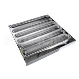 67003002020 Kason Trapper 20X20 Galv Hood Fltr