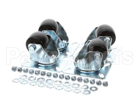 67061 Perlick Caster Kit, Set Of 4, 2-7/8 H