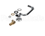 67419-6W-LF Perlick Swing Spout, 6, Wall Mnt, 1/2