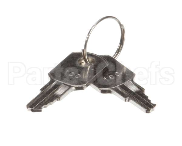67876 Perlick Key, Lock, Sliding Door, Black