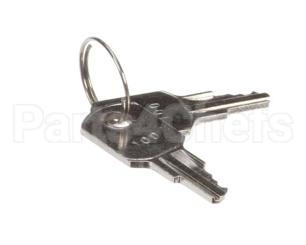 67876 Perlick Key, Lock, Sliding Door, Black
