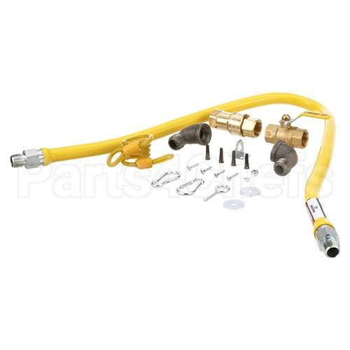 68005954 Compatible Dormont Mavrik Gas Hose Kit, 1/2" X 48"