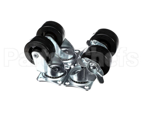 68028K Arctic Air 2 Lock & 2 Nonlocking Casters