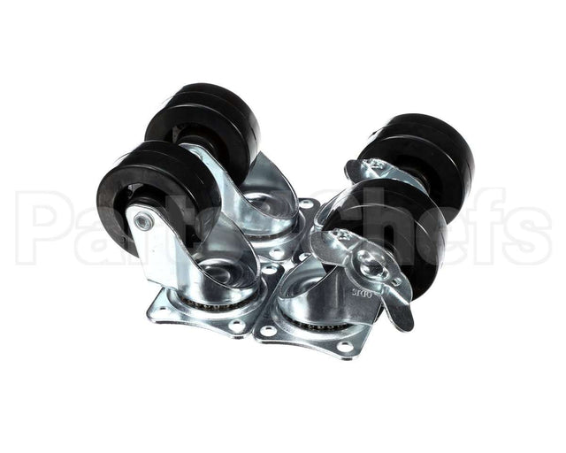 68028K Arctic Air 2 Lock & 2 Nonlocking Casters