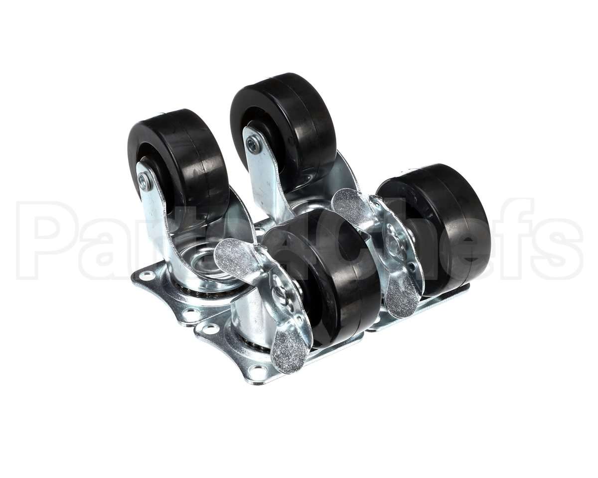 68028K Arctic Air 2 Lock & 2 Nonlocking Casters