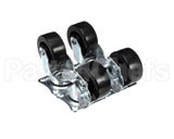 68028K Arctic Air 2 Lock & 2 Nonlocking Casters
