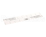 69228 Henny Penny Menu Card-C8000 Campero-8Hd