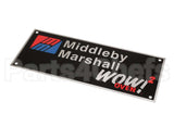 69743 Middleby Lbl,Mm Ps360Wow Logo 2 5X11.5