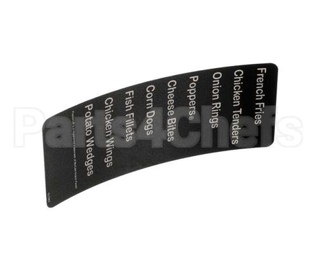 6LT003 Perfect Fry Label,Preset Slider