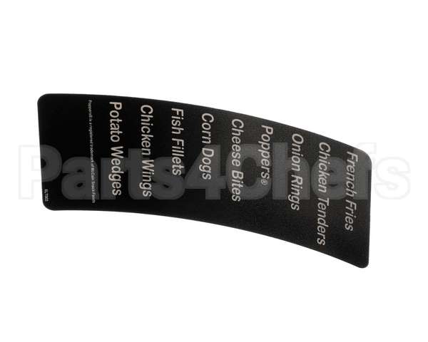 6LT003 Perfect Fry Label,Preset Slider