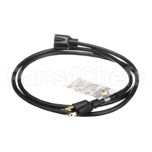 6WH0040P Nu-Vu Cord Set,6Ft Long,20 Amp,125V,