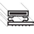 7000272-24 Compatible Sertek Door Gasket - 18.5 X 21.5