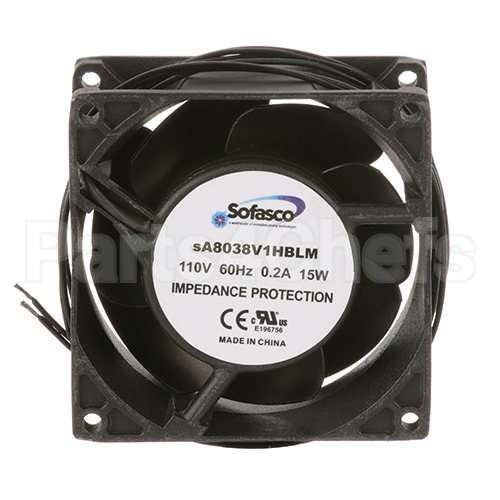7000734-3.15 Compatible Sertek Fan, Axial 3 3/16" 110V 15W