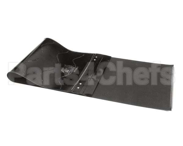7001095 Antunes Black Wavy Silicone Belt