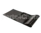 7001095 Antunes Black Wavy Silicone Belt