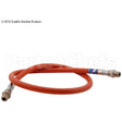 700203 Compatible Darling International Hose, Oil, 5", Orng, 1/2"Nptswvl