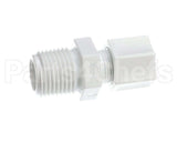7002630 Antunes Conn,3/8"Cx1/2"Mpt,Jaco,Wht