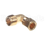 7002667 Antunes Elbow, 1/2"T X 1/2"Mpt, Br