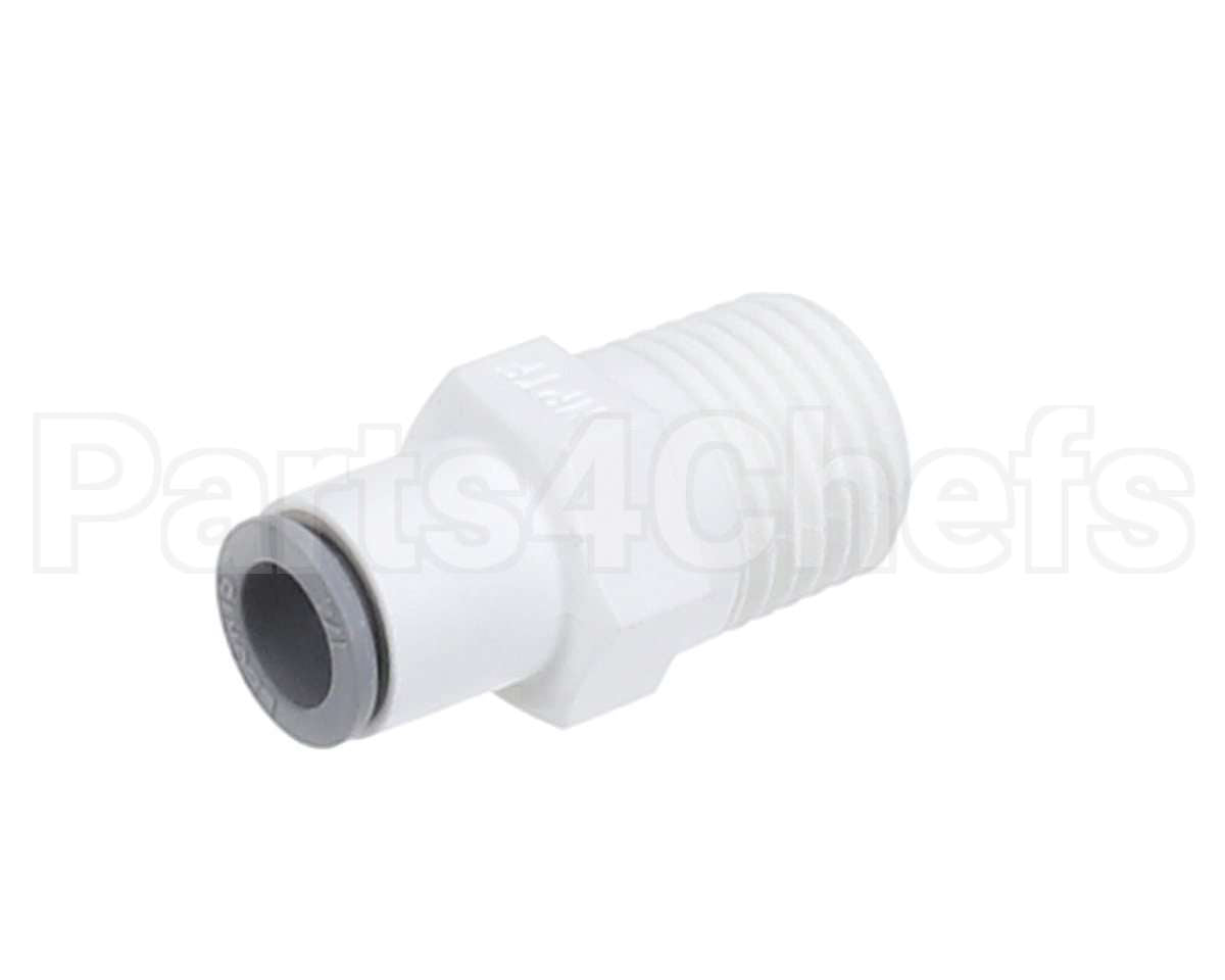 7002669 Antunes Connector, 1/4"T X 1/4"Mpt
