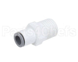 7002669 Antunes Connector, 1/4"T X 1/4"Mpt