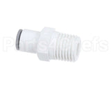 7002669 Antunes Connector, 1/4"T X 1/4"Mpt