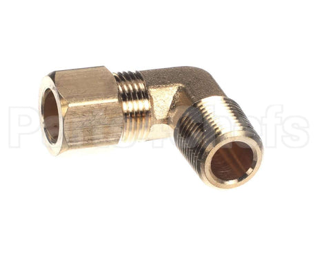 7002672 Antunes Elbow, 1/2"T X 3/8"Mpt, Br