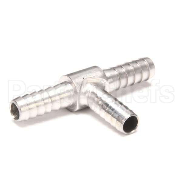 7006 Compatible Multiplex Tee 1/4 Barb Ss