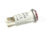 705160 Piper Products Indicator Light, Red 250V