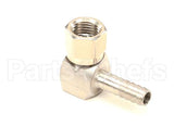 7052 Multiplex Elbow 14 Sw Nut X 14 Barb Ss