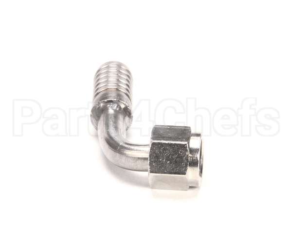 7073 Multiplex Elbow 1/4 Sw Nut X 3/8 Barb 90